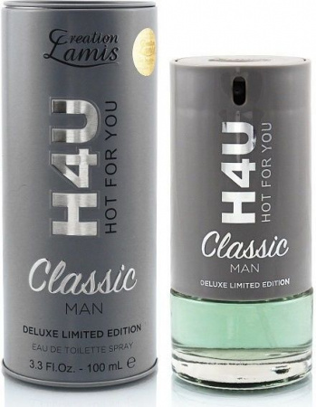 Парфюм мужская туалетная вода "hot for you classic" creation lamis, 100 мл