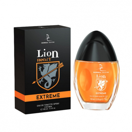 Туалетная вода туалетная вода для мужчин lion heart extreme dorall collection, 100 мл