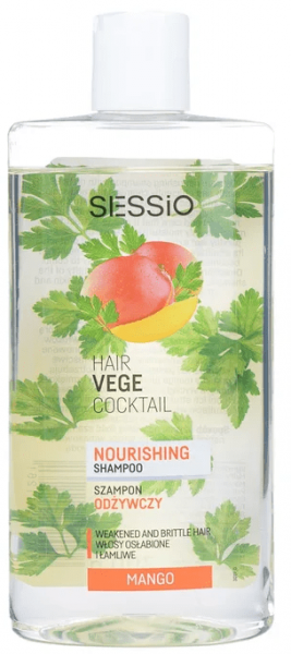 Шампуни chantal sessio professional нежный питательный шампунь hair vege coctail, 300 мл