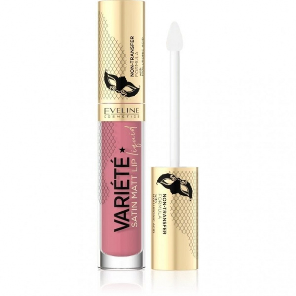 Для губ жидкая матовая губная помада №13 с гиалуроновой кислотой variete  perfect  matte eveline
