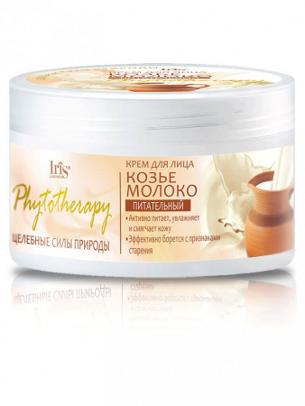 Кремы крем для лица козье молоко phytotherapy iris, 180 мл