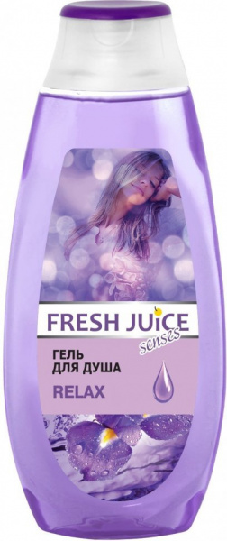 Гели для душа гель для душа relax fresh juice, 400 мл