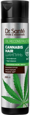 Шампуни шампунь cannabis hair dr.sante, 250 мл