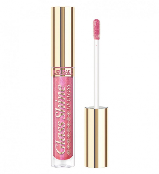 Для губ блеск для губ glass shine тон 23 frozen fuchsia luxvisage