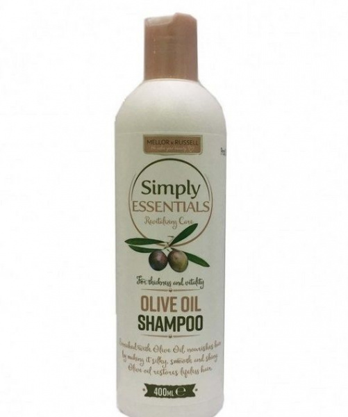 Шампуни mellor & russell simply essentials восстанавливающий шампунь для волос "olive oil", 400 мл