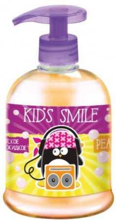 Мыло детское мыло жидкое kids smile персик romax, 500 г