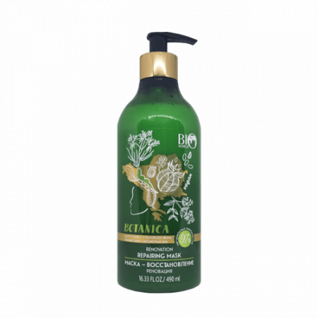 Маски маска-восстановление botanica bio world, 490 мл