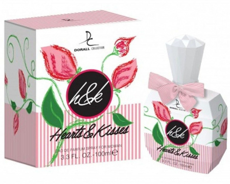Туалетная вода женская туалетная вода "hauts and kisses" dorall collection, 100 мл