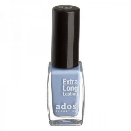 Для ногтей лак для ногтей "extra long" ados, №672 (голубой), 9 мл