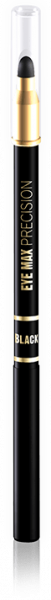 Для глаз и бровей карандаш для глаз с растушевкой black "eye max precision" eveline