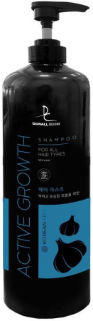 Шампуни шампунь для активации роста волос с экстрактом чеснока korean pro dorall collection, 1200 мл