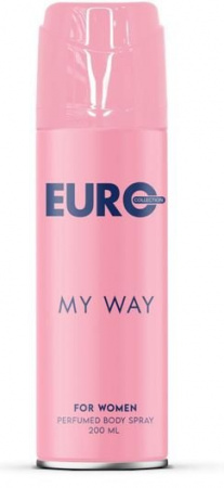 Дезодоранты дезодорант женский "my way" euro collection atak, 200 мл.