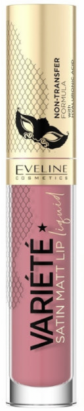 Для губ жидкая матовая губная помада №13 с гиалуроновой кислотой variete  perfect  matte eveline