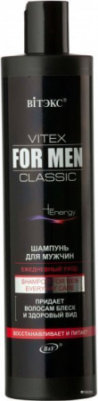 Шампуни витэкс for men classic шампунь для мужчин "ежедневный уход", 400 мл