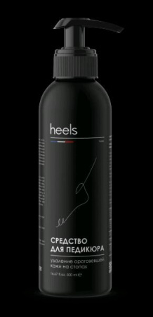 Для ног средство для педикюра (кератолитик) heels global chemical, 500 мл