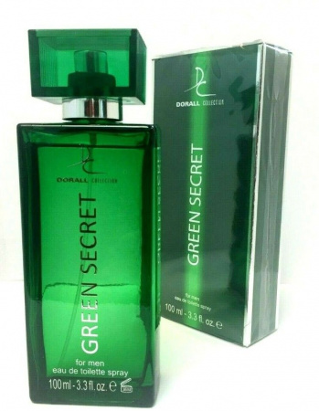 Парфюм мужская туалетная вода "green secret" dorall collection, 100 мл