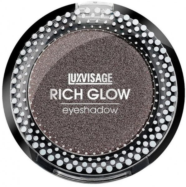 Для глаз и бровей тени компактные для век rich glow 10 mystic queen luxvisage