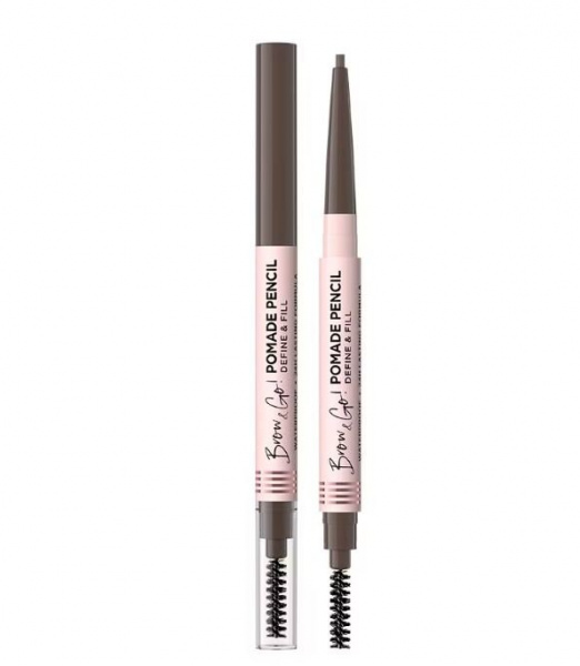 Для глаз и бровей карандаш-помада для бровей brow&go! тон dark brown eveline