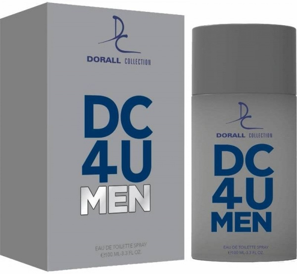 Парфюм туалетная вода для мужчин dc 4u men dorall collection, 100 мл