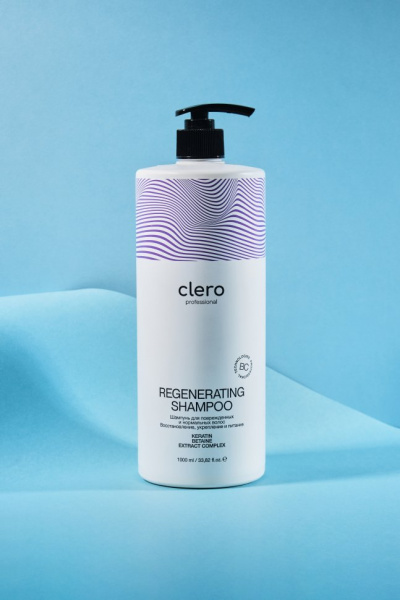 Шампуни шампунь восстанавливающий clero pro "regenerating" global chemical, 1000 мл