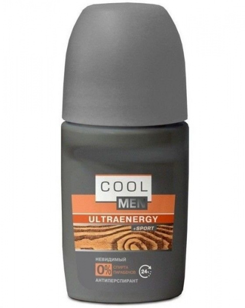 Дезодоранты антиперспирант шариковый "ultra energy sport" cool men, 50 мл