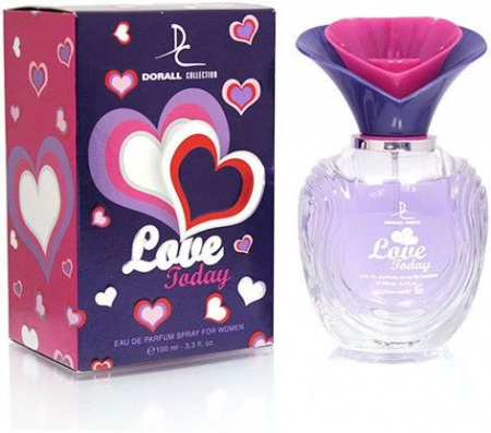 Туалетная вода туалетная вода для женщин "love today" dorall collection, 100 мл