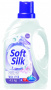 Для стирки средство для стирки жидкое "soft silk" white для белого белья romax, 4,5 кг