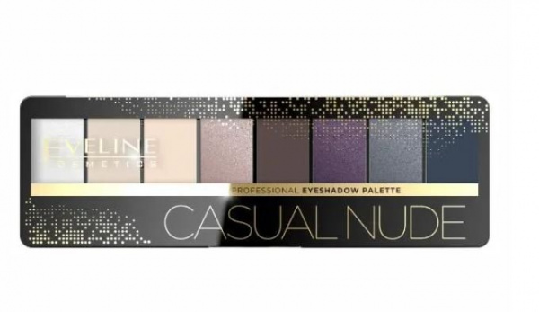 Для глаз и бровей палетка теней для век тон 04 eyeshadow palette eveline