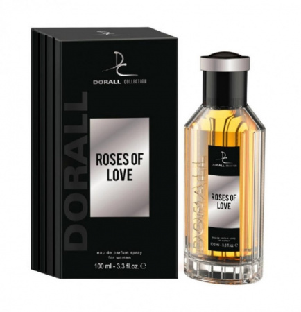 Туалетная вода туалетная вода для женщин roses of love dorall collection, 100 мл