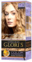 Окрашивание волос стойкая крем-краска для волос (2 применения) "gloss & grace" glori`s, № 7.3 светло-русый