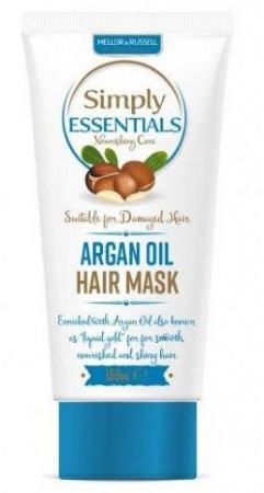 Маски маска для волос "argan oil" с маслом арганы simply essentials mellor&russell, 150 мл