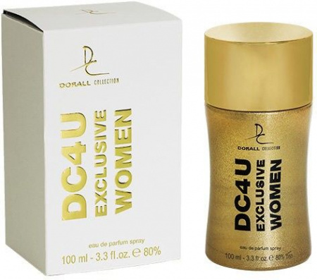 Туалетная вода туалетная вода для женщин "dc4u exclusive women" dorall collection, 100 мл