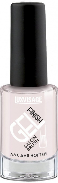 Для маникюра и педикюра лак для ногтей стойкий глянцевый gel finish тон 29 жемчужный luxvisage, 9 г