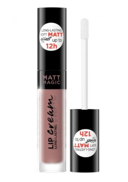Для губ жидкая матовая губная помада №15 matt magic lip cream eveline, 4,5 мл