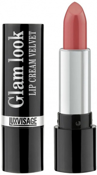 Для губ luxvisage glam look помада для губ cream velvet сатиновая тон 305 ягодный щербет