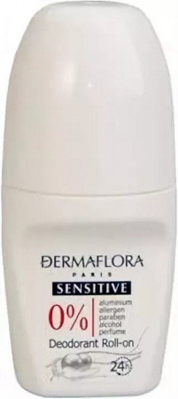 Дезодоранты dermaflora paris 0% шариковый дезодорант "sensitive", 50 мл