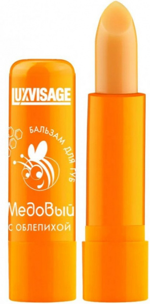 Для губ luxvisage "медовый" бальзам для губ с облепихой