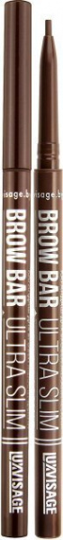 Для глаз и бровей карандаш для бровей brow bar ultra slim механический тон 302 soft brown luxvisage