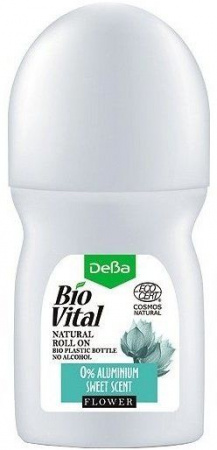 Личная гигиена роликовый антиперспирант "flower bio vital" deba, 50 мл