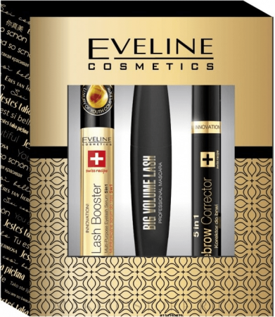 Подарочные наборы подарочный набор eveline cosmetics (mascara/10ml + corrector/10ml + serum/10ml)