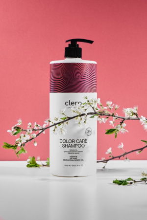 Шампуни шампунь для окрашенных волос "color care" clero pro global chemical, 1000 мл