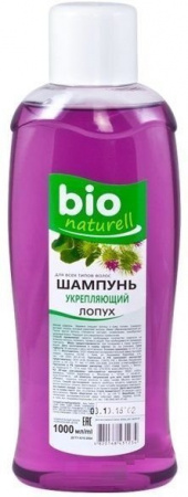 Шампуни bio naturell шампунь укрепляющий "лопух", 1000 мл