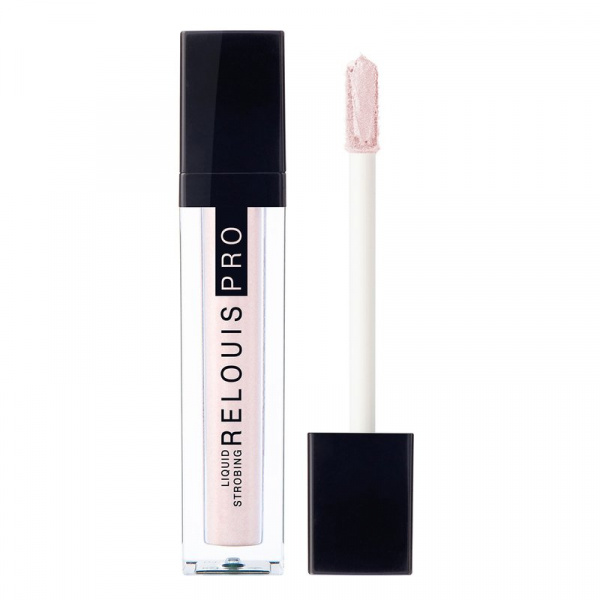 Для лица хайлайтер кремовый relouis pro liquid strobing тон 20 rosé, 4 г.