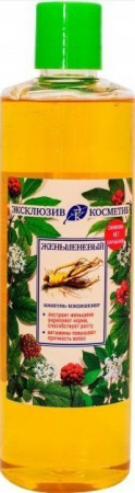 Шампуни шампунь-кондиционер "женьшеневый" для питания и укрепления корней волос эксклюзивкосметик, 500 мл