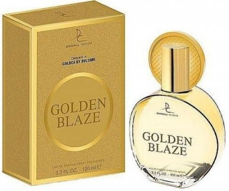 Туалетная вода туалетная вода для женщин "golden blaze" dorall collection, 100 мл