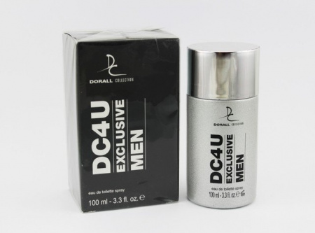 Туалетная вода туалетная вода для мужчин dc4u exclusive men dorall collection, 100мл
