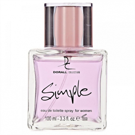 Туалетная вода женская туалетная вода "simple" dorall collection, 100 мл