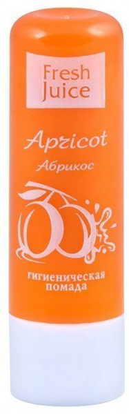Для губ гигиеническая помада "apricot" fresh juice, 3,6 г