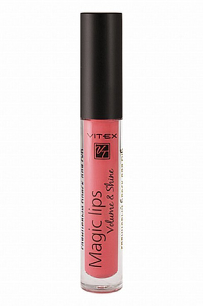 Для губ витэкс magic lips глянцевый блеск для губ тон 810 red blossom