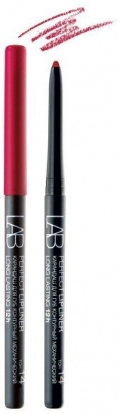Для губ белита lab карандаш для губ perfect lipliner контурный механический тон 14 ягодный малиновый